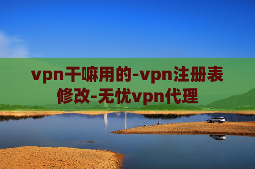 vpn干嘛用的-vpn注册表修改-无忧vpn代理