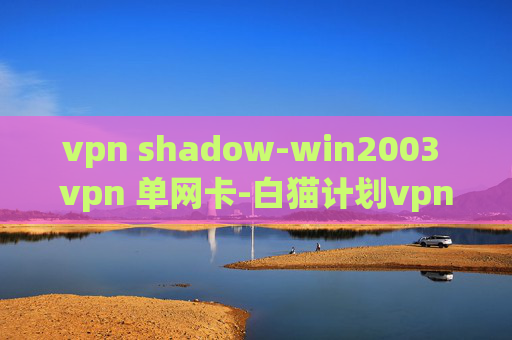 vpn shadow-win2003 vpn 单网卡-白猫计划vpn