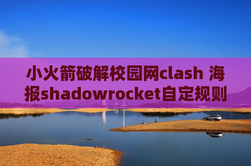 小火箭破解校园网clash 海报shadowrocket自定规则