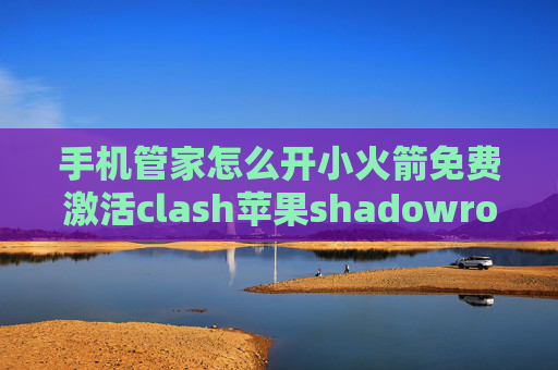 手机管家怎么开小火箭免费激活clash苹果shadowrocket如何使用