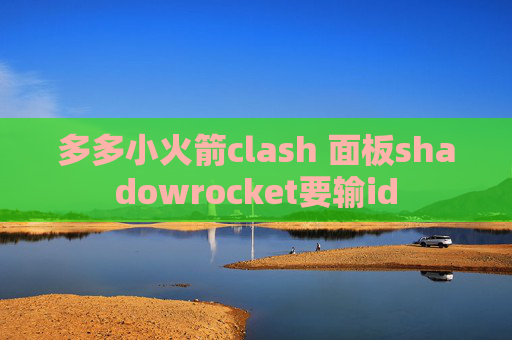 多多小火箭clash 面板shadowrocket要输id