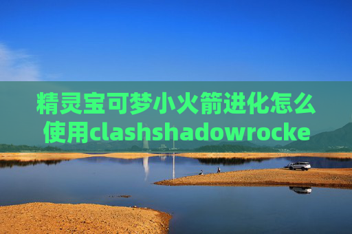 精灵宝可梦小火箭进化怎么使用clashshadowrocket移动网络连不上