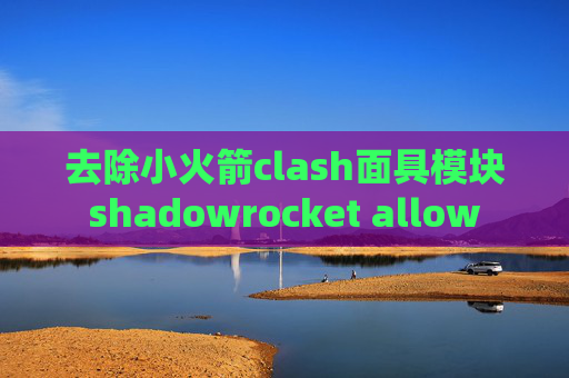 去除小火箭clash面具模块shadowrocket allow