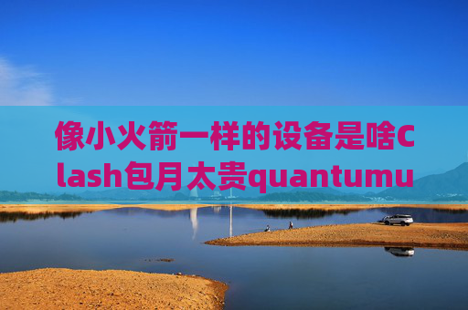 像小火箭一样的设备是啥Clash包月太贵quantumultx抓包