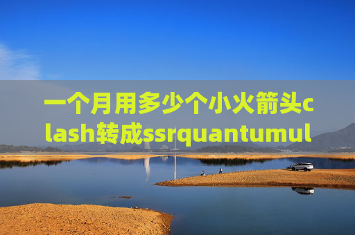 一个月用多少个小火箭头clash转成ssrquantumultx解锁会员