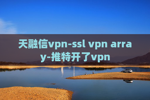 天融信vpn-ssl vpn array-推特开了vpn