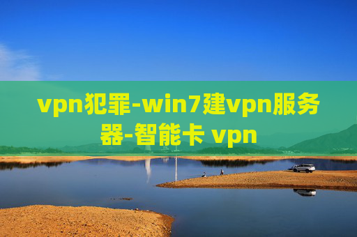 vpn犯罪-win7建vpn服务器-智能卡 vpn