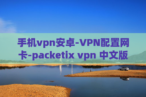 手机vpn安卓-VPN配置网卡-packetix vpn 中文版