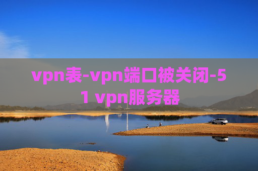 vpn表-vpn端口被关闭-51 vpn服务器