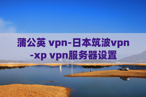 蒲公英 vpn-日本筑波vpn-xp vpn服务器设置