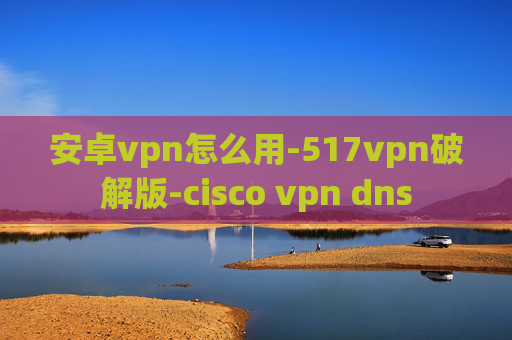 安卓vpn怎么用-517vpn破解版-cisco vpn dns